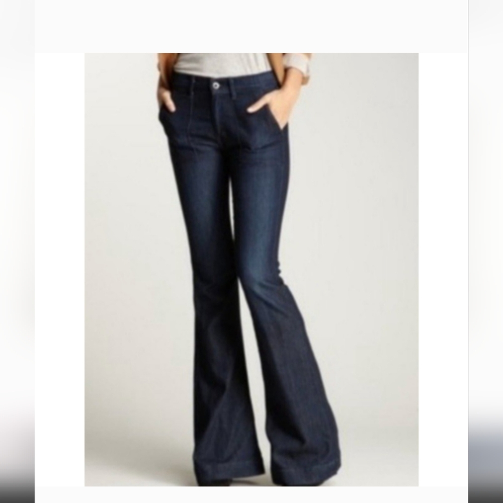 NWT AG Adriano Goldschmied Bell Bottom Jeans In Color Entice